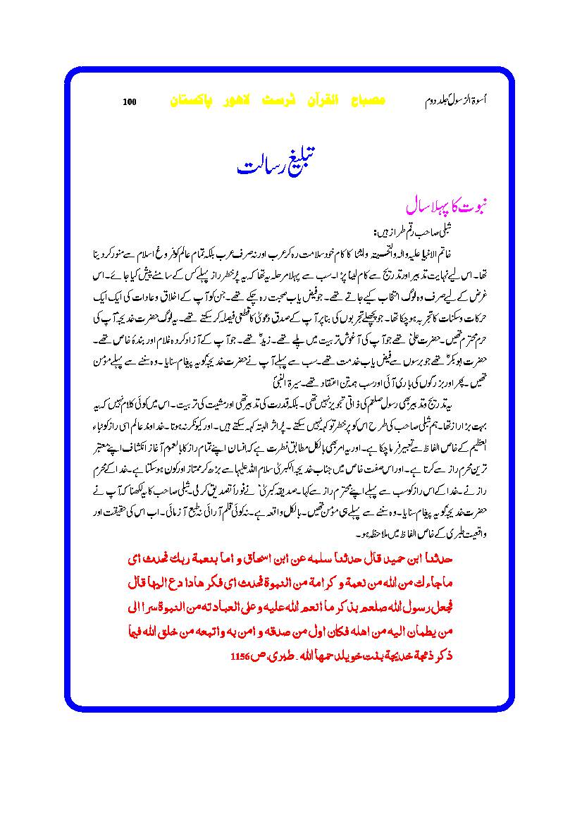 Oswa ul Rasool Part 2 of 2
