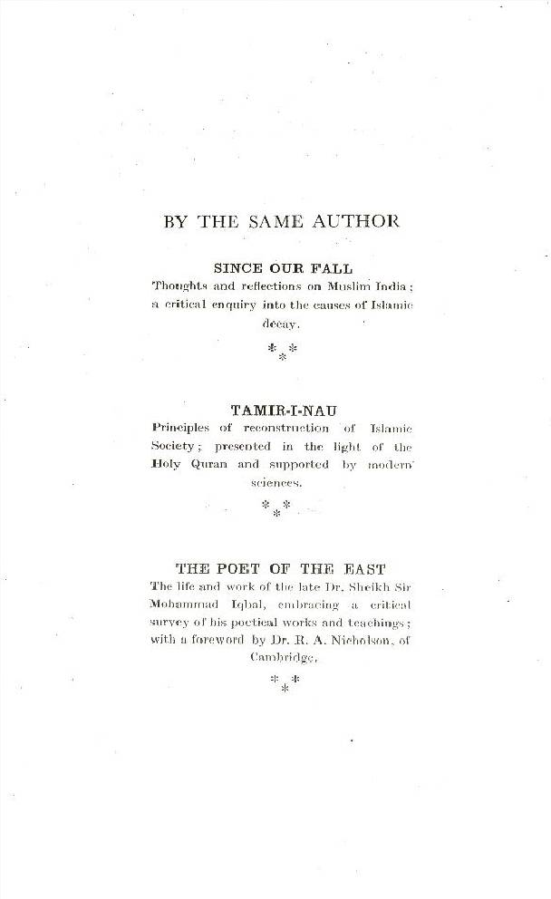 The life and odes of Ghalib