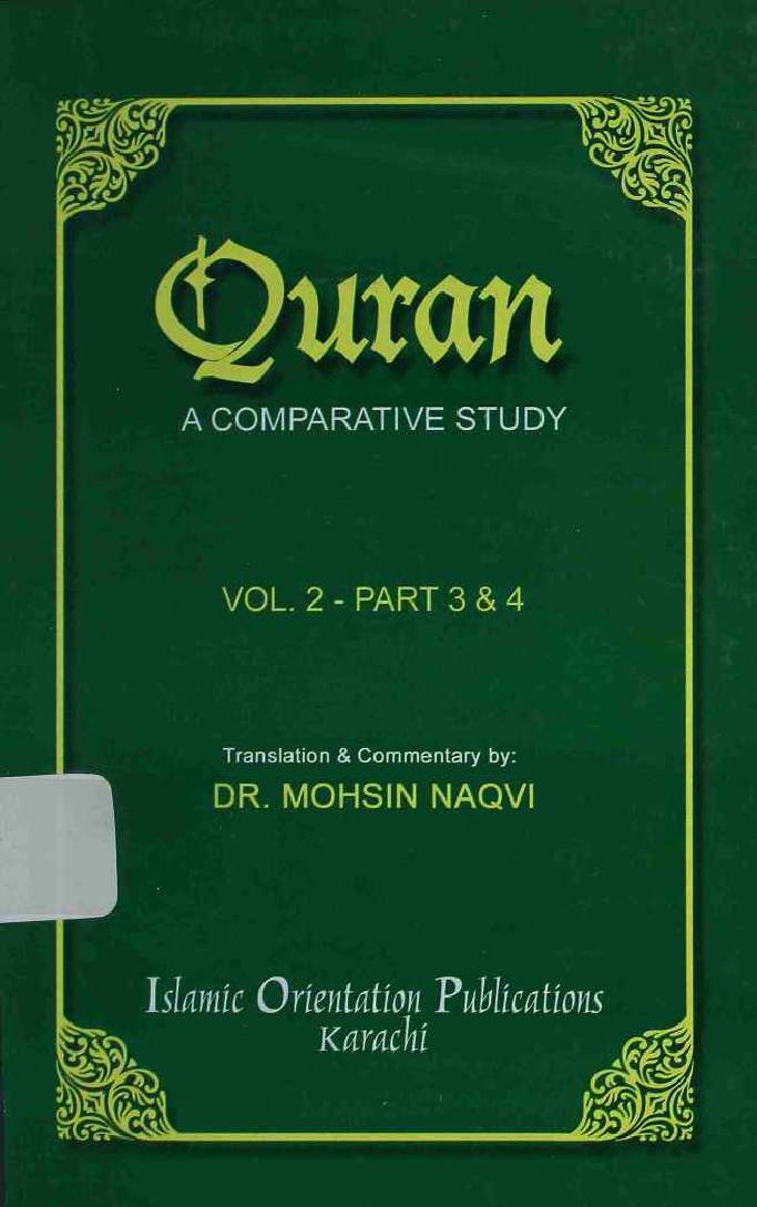 Quran A Comparative Study Part 3 and 4