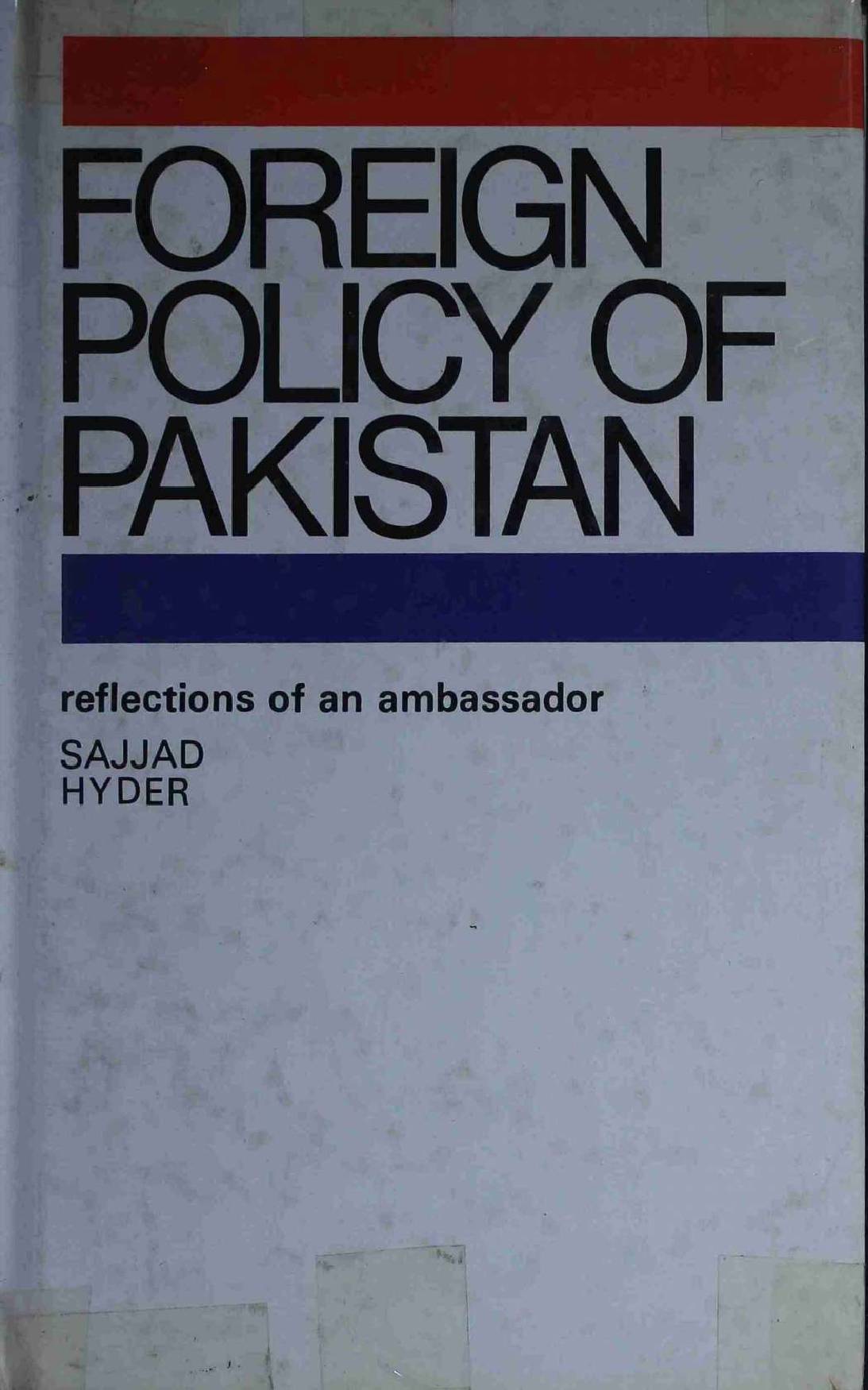 Foreign Policy Of Pakistan