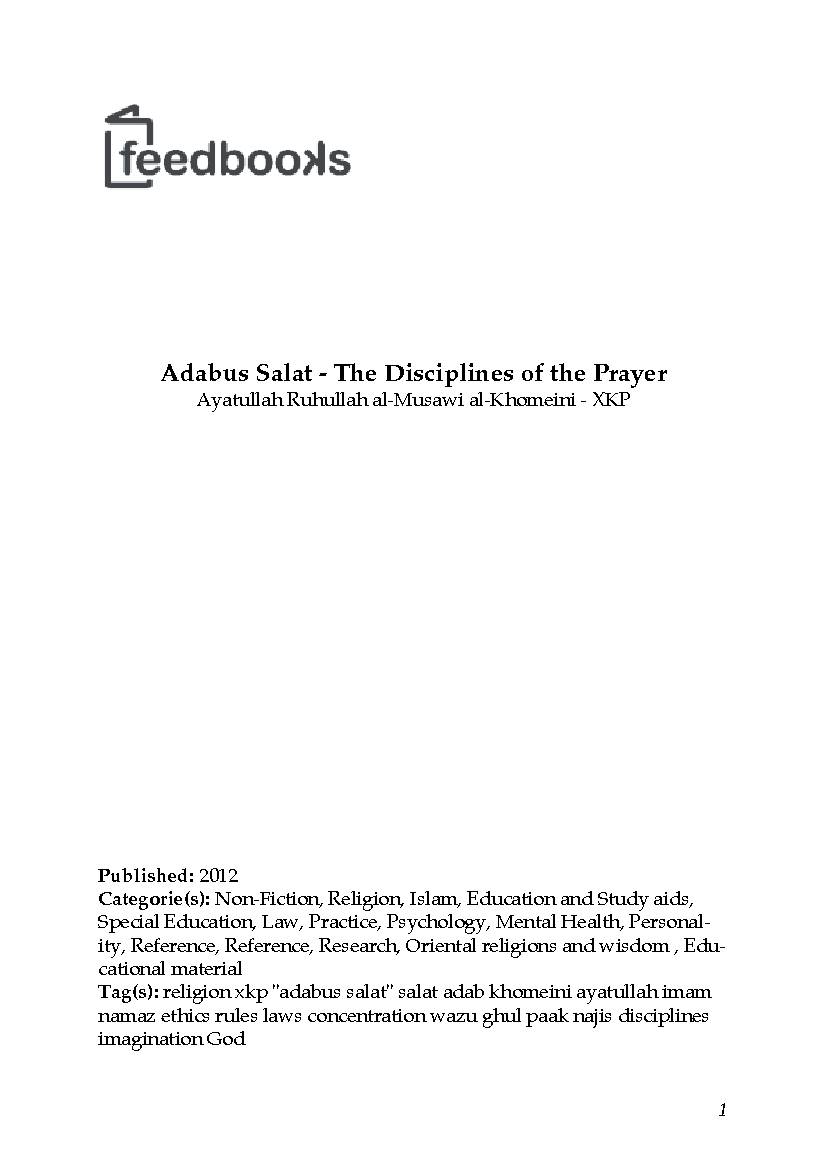 Adabus Salat