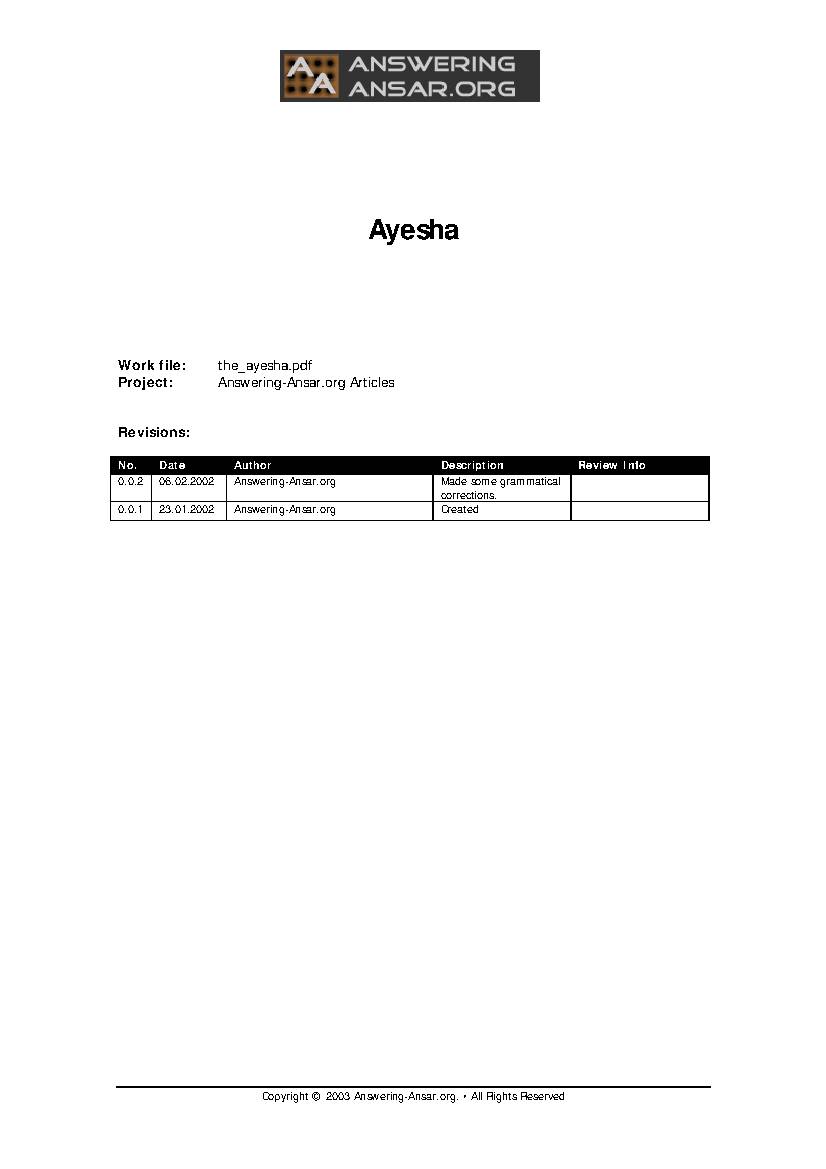 Ayesha