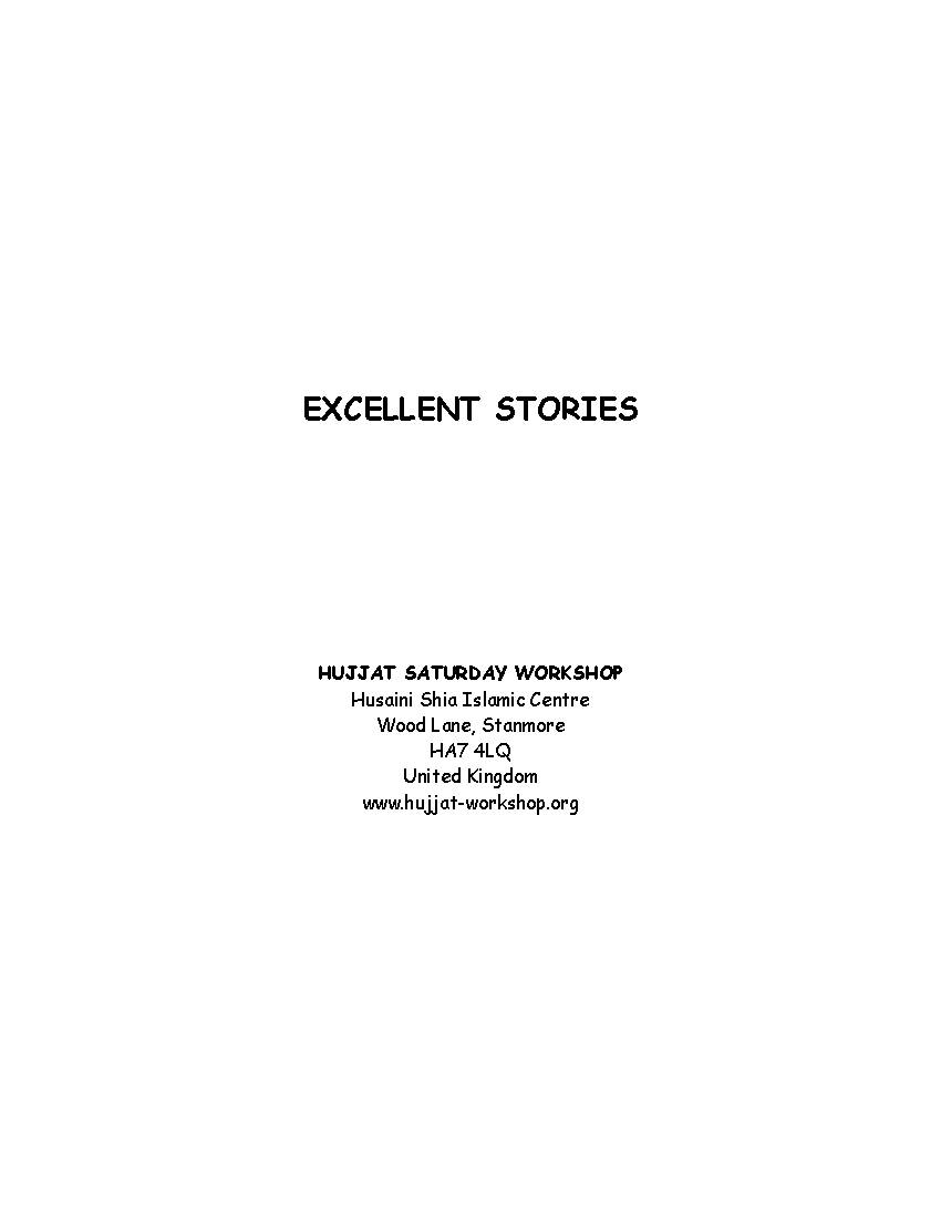 Excellent Stories
