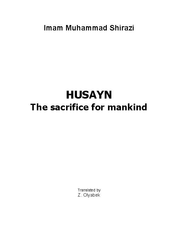 Husayn a.s