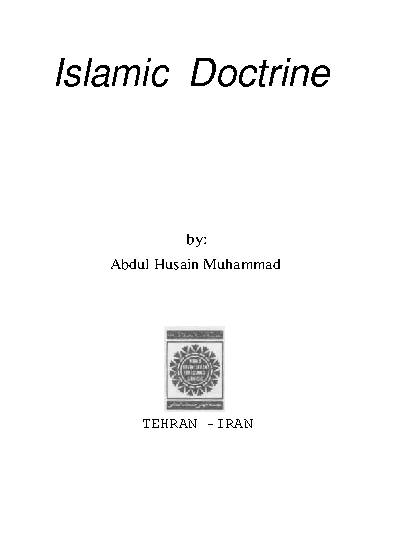 Islamic Doctrine