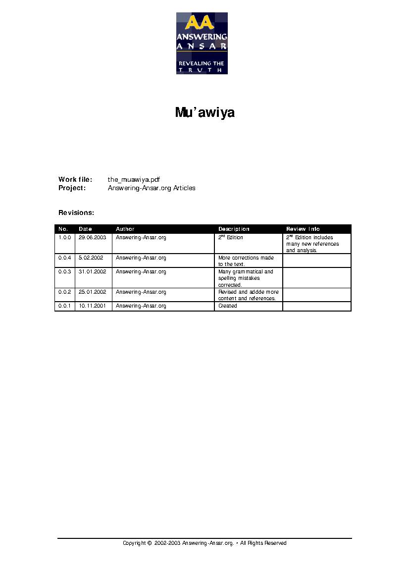 Muawiya