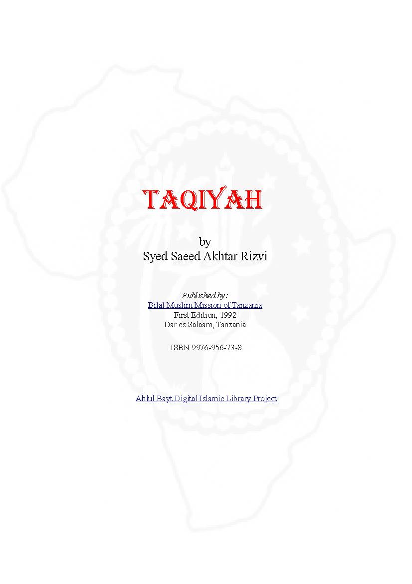 Taqiyah