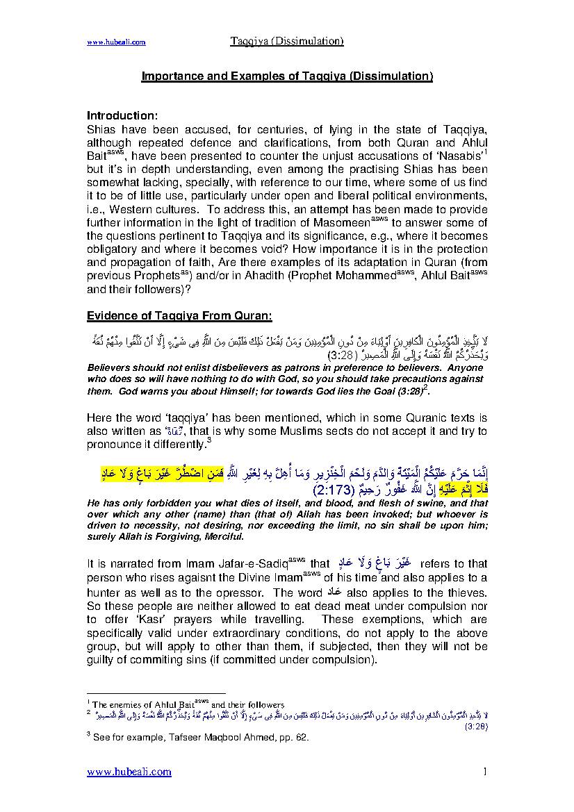 Taqqiyah