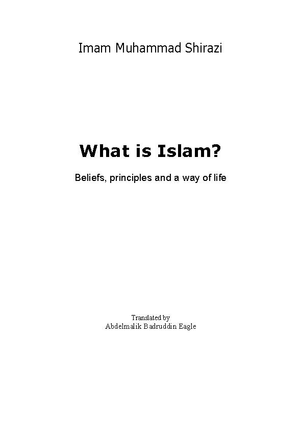 What is Islam