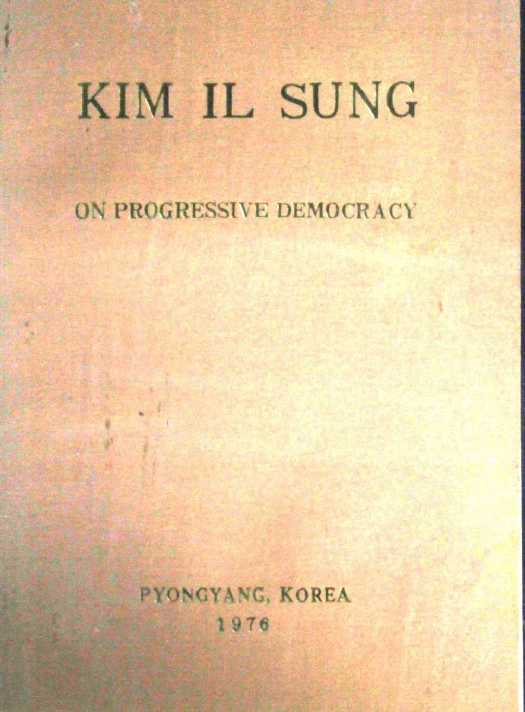 Kim IL Sung 1976