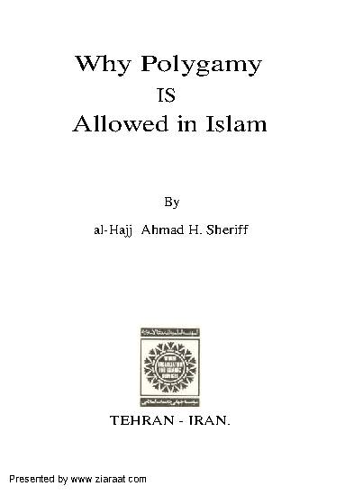 Why is Polygamy Allowed in Islam