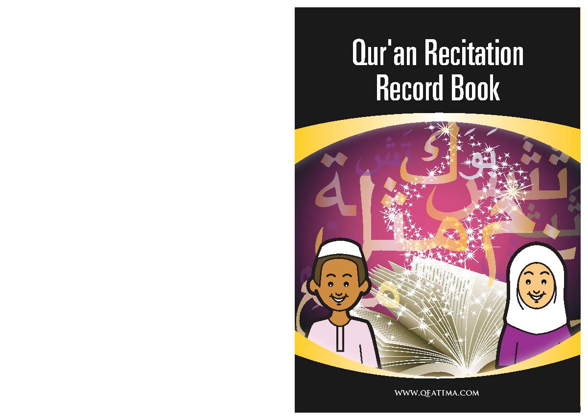 Quran Recitation Record Book