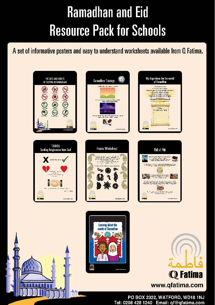 Ramadhan And Eid Resource Pack For Schools