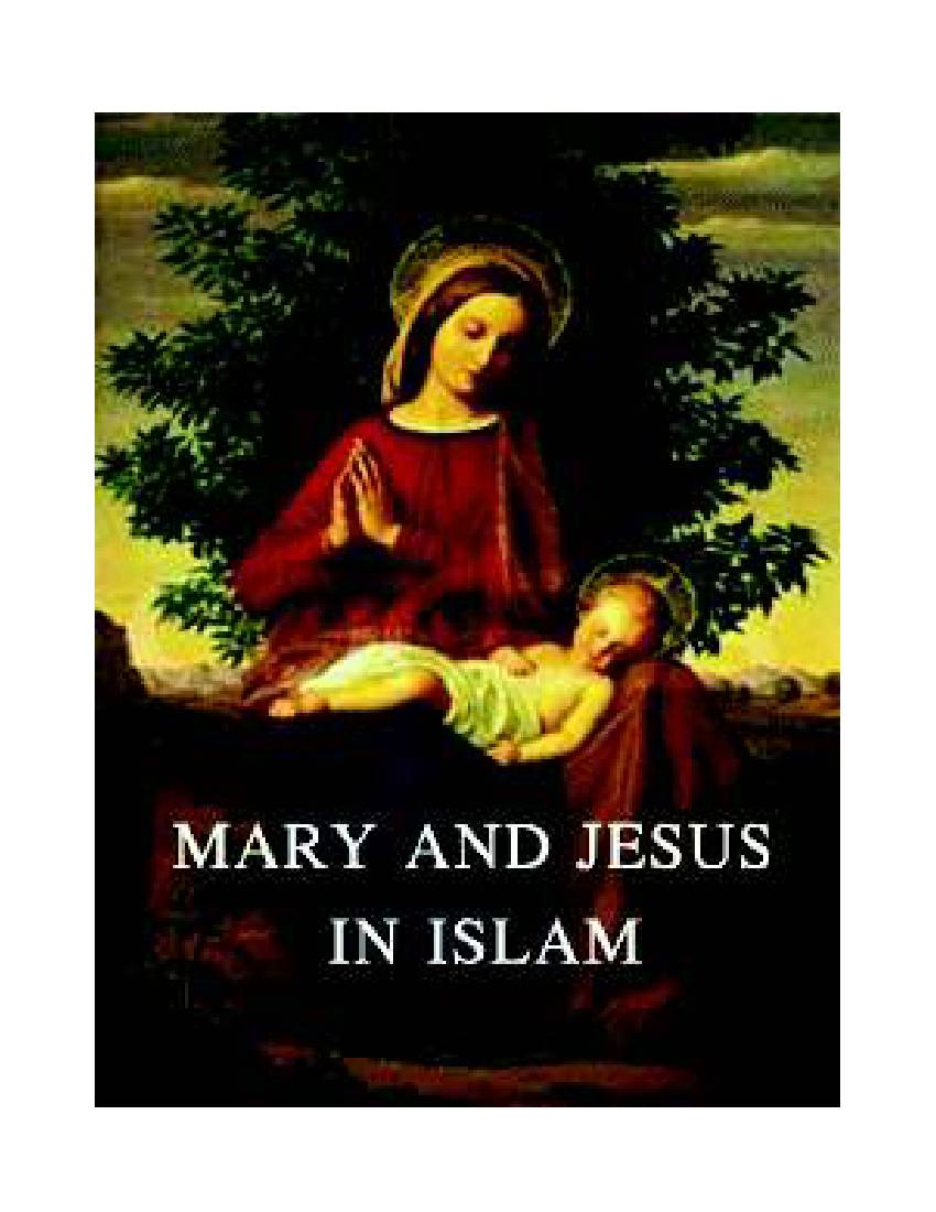 Mary And Jesus In Islam