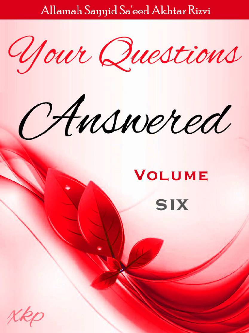 Your Questions Answered Vol VI Alt