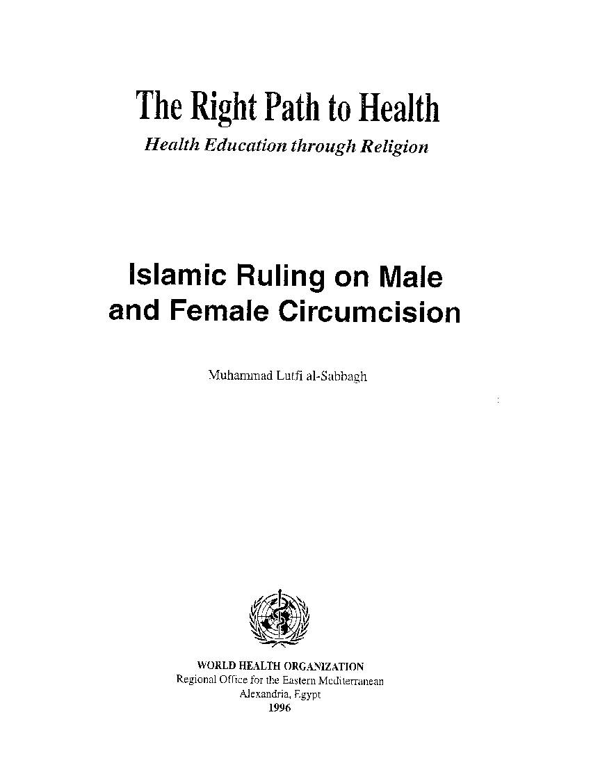 The Right Path to Health