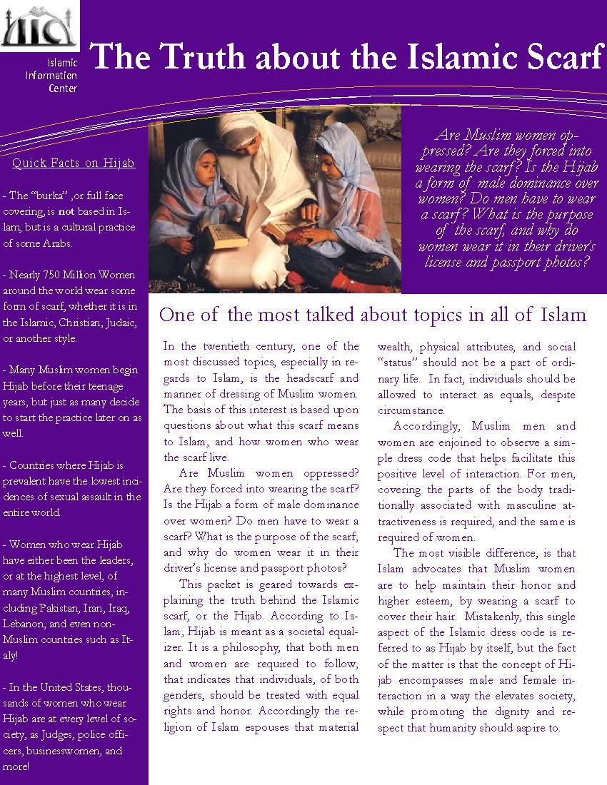 The Truth about the Islamic Scarf