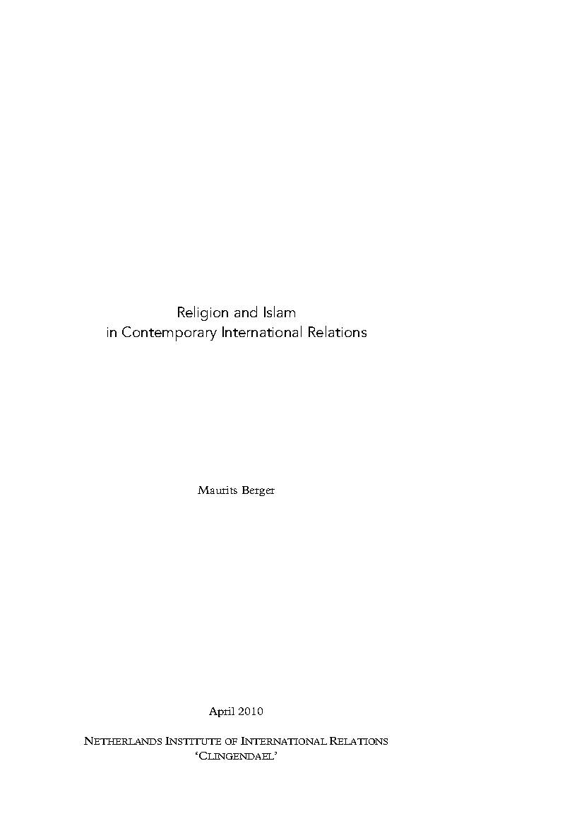 Religion And Islam