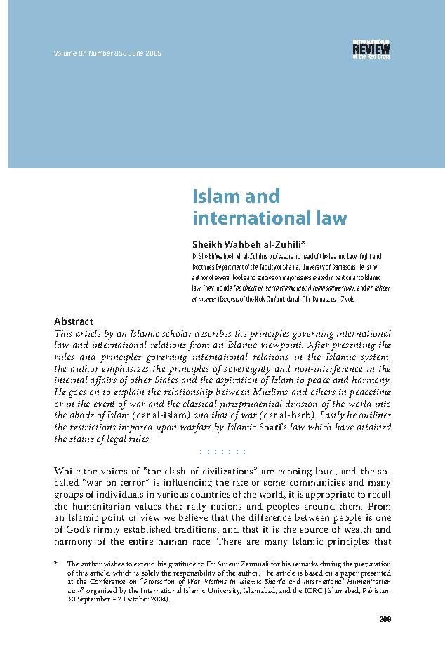 Human Right and Islam