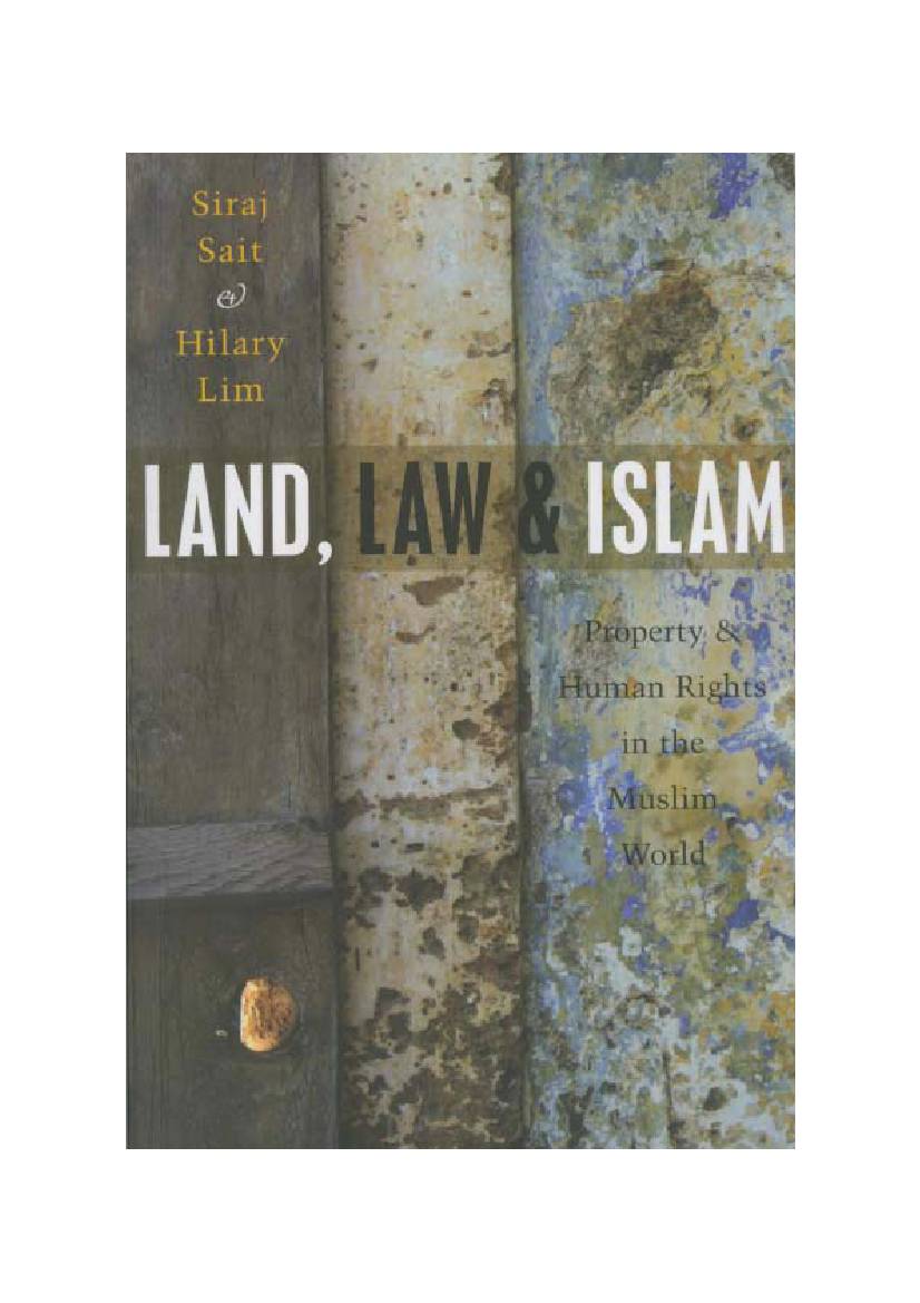 Land, Law and Islam
