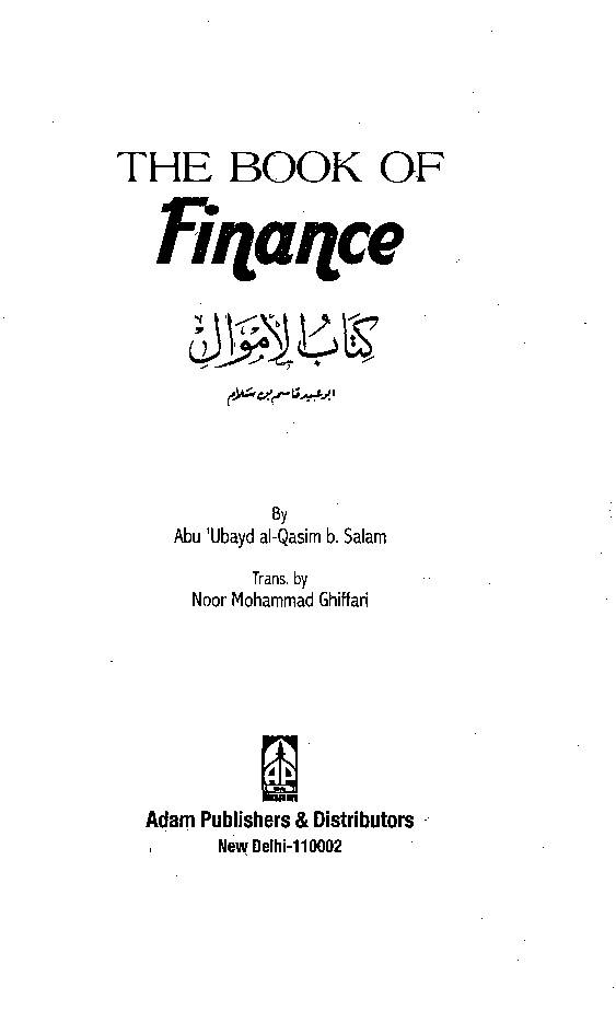 The Book of Finance