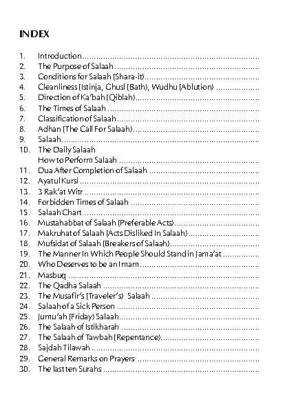 Fiqh of Salah