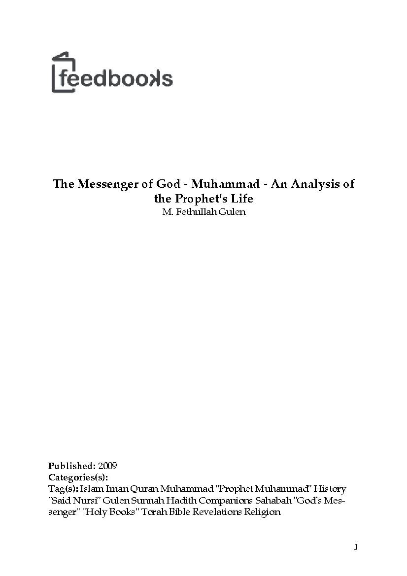 The Messenger Of God