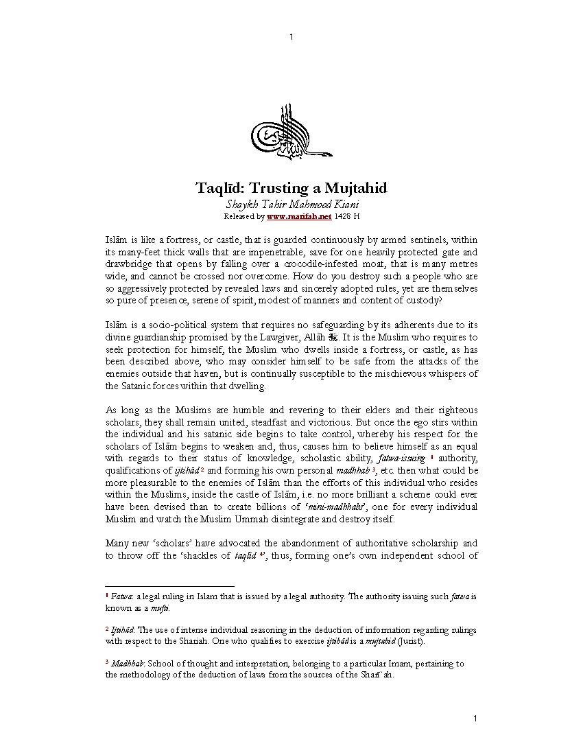 Taqlid