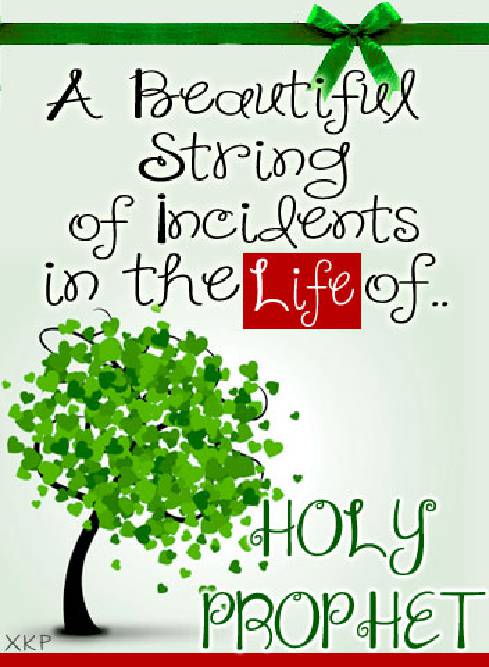 A Beautiful String Holy Prophet