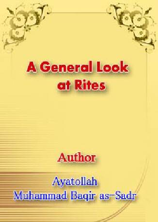 A General Look At Rites