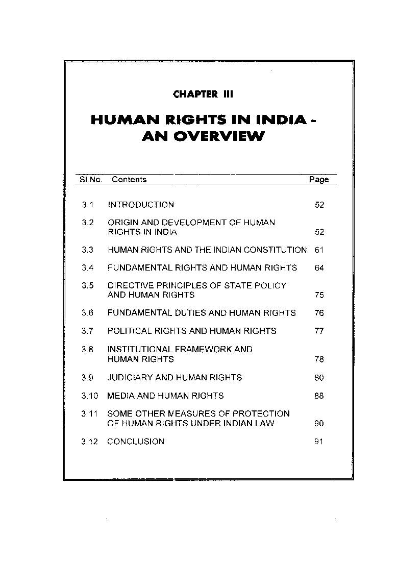 Human Rights In India 