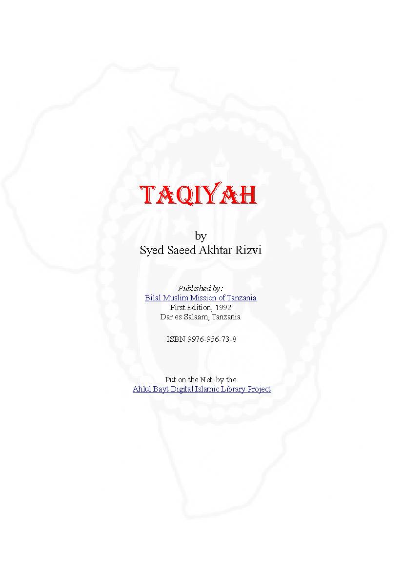 Taqiyyah