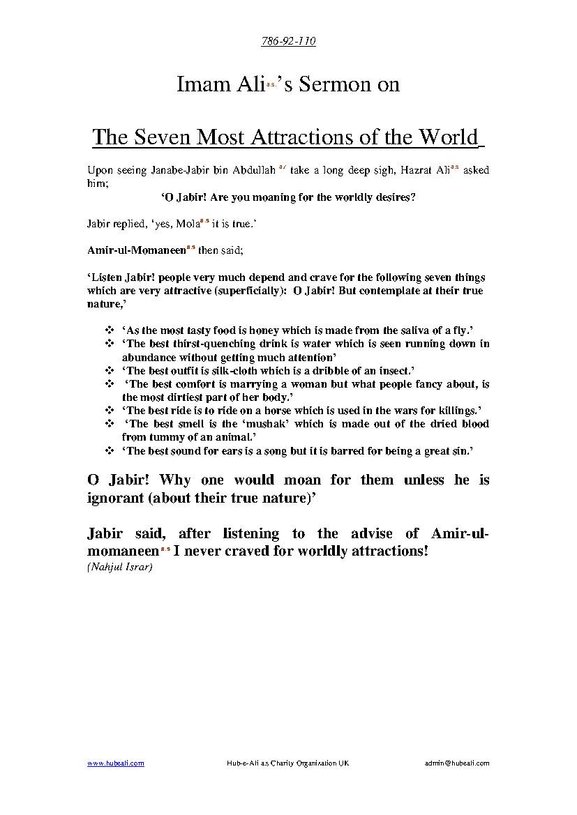 The Seven Most Attractions Of The World