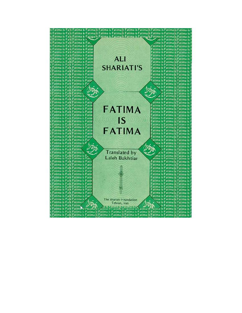 Fatima Is Fatima (sa)