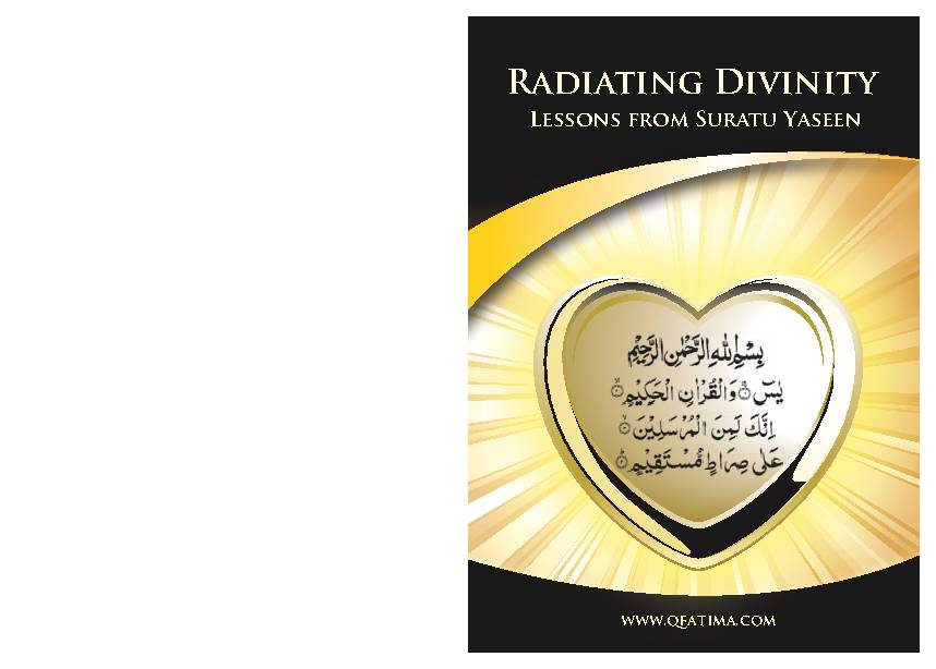Radiating Divinity Lessons From Suratu Yasin