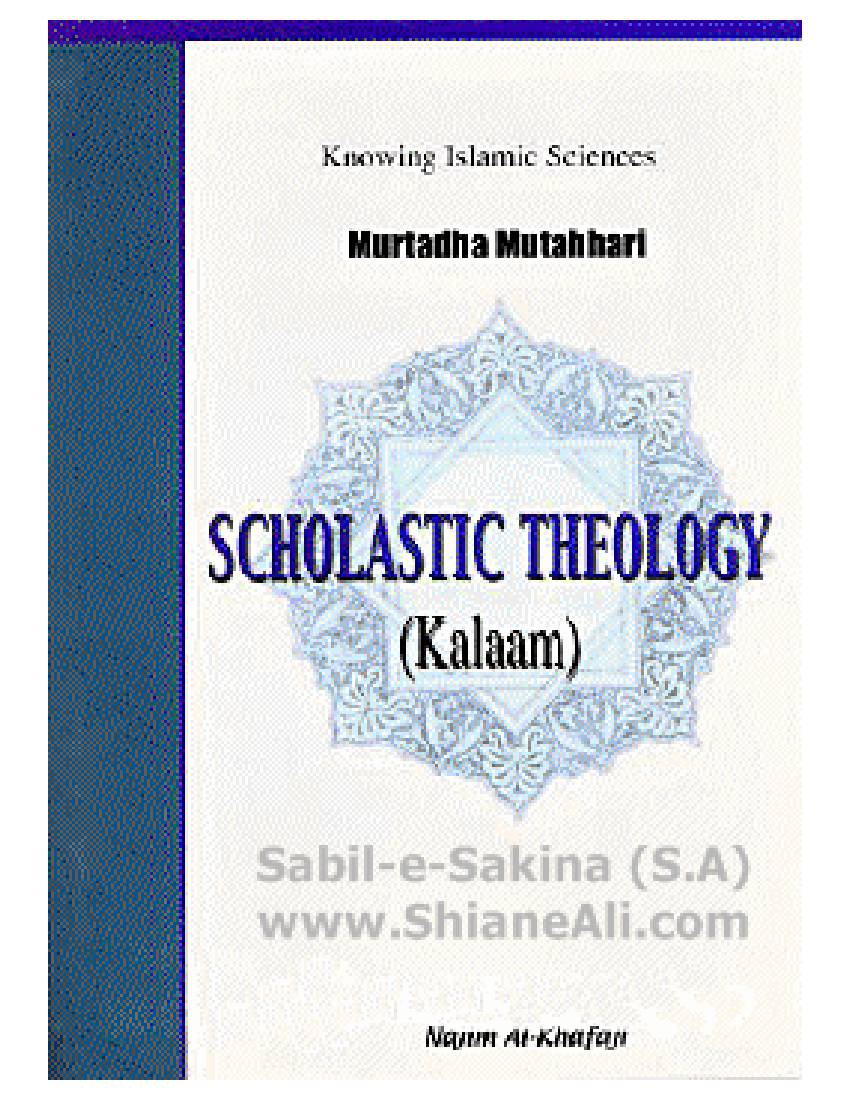 Socialistic Theology (Kalaam)