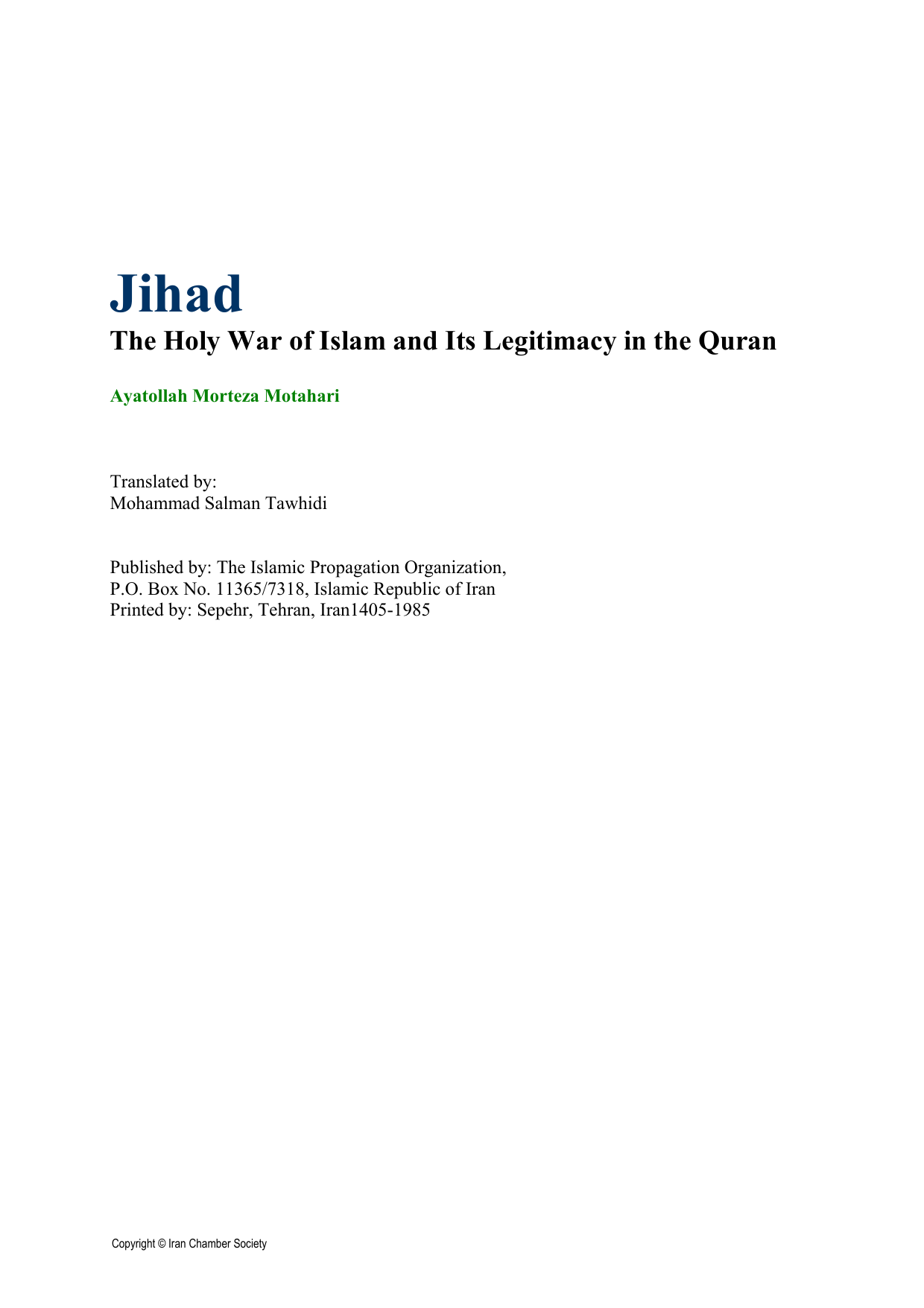 Jihad