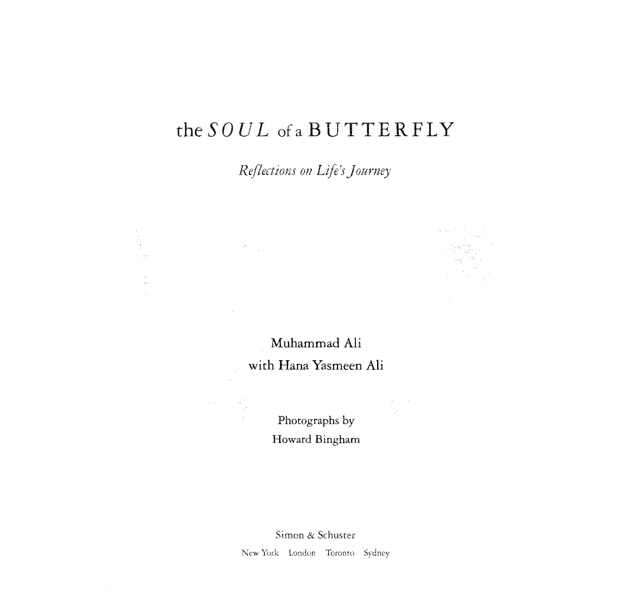 The Soul of a Butter Fly
