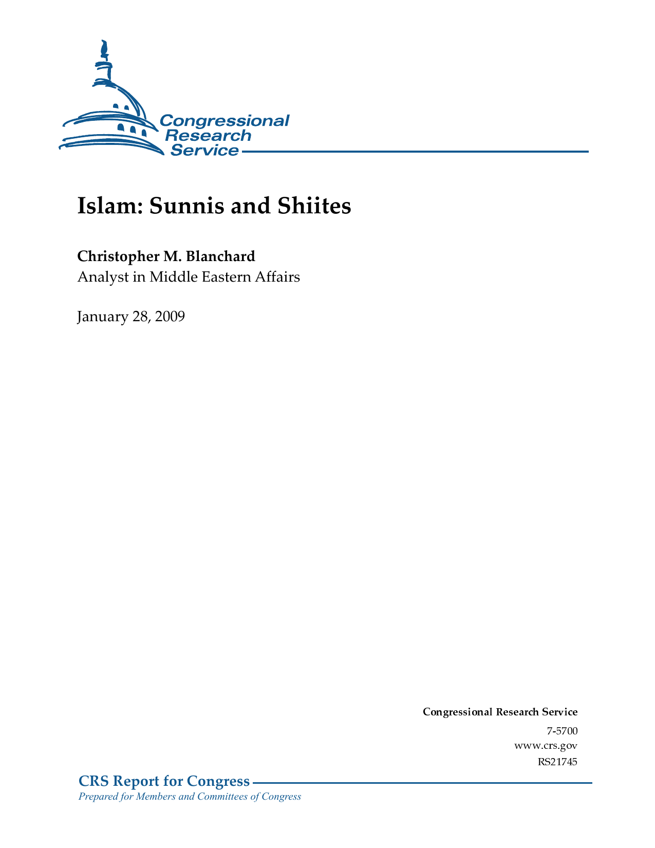Islam: Sunnis And Shiites