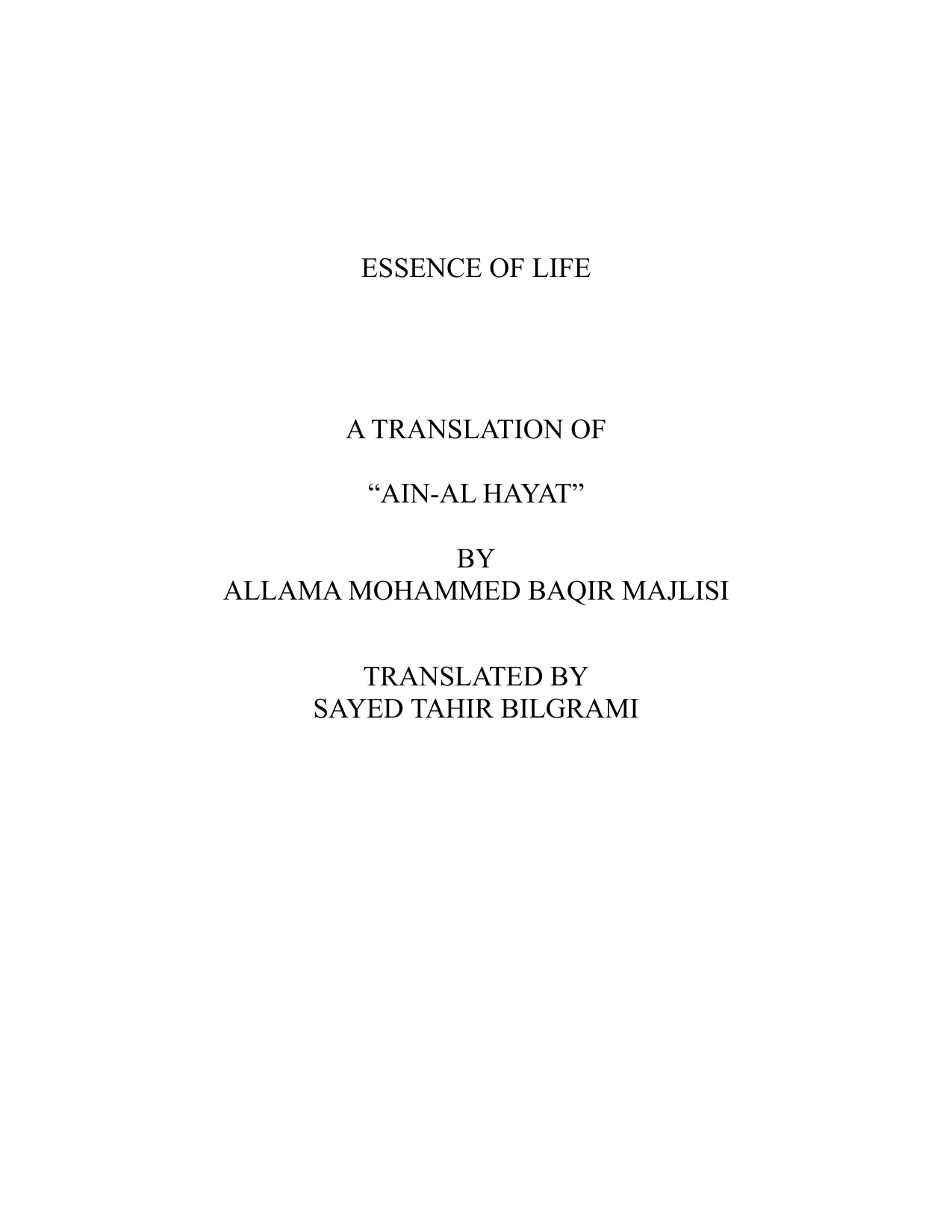 Ain-al Hayat