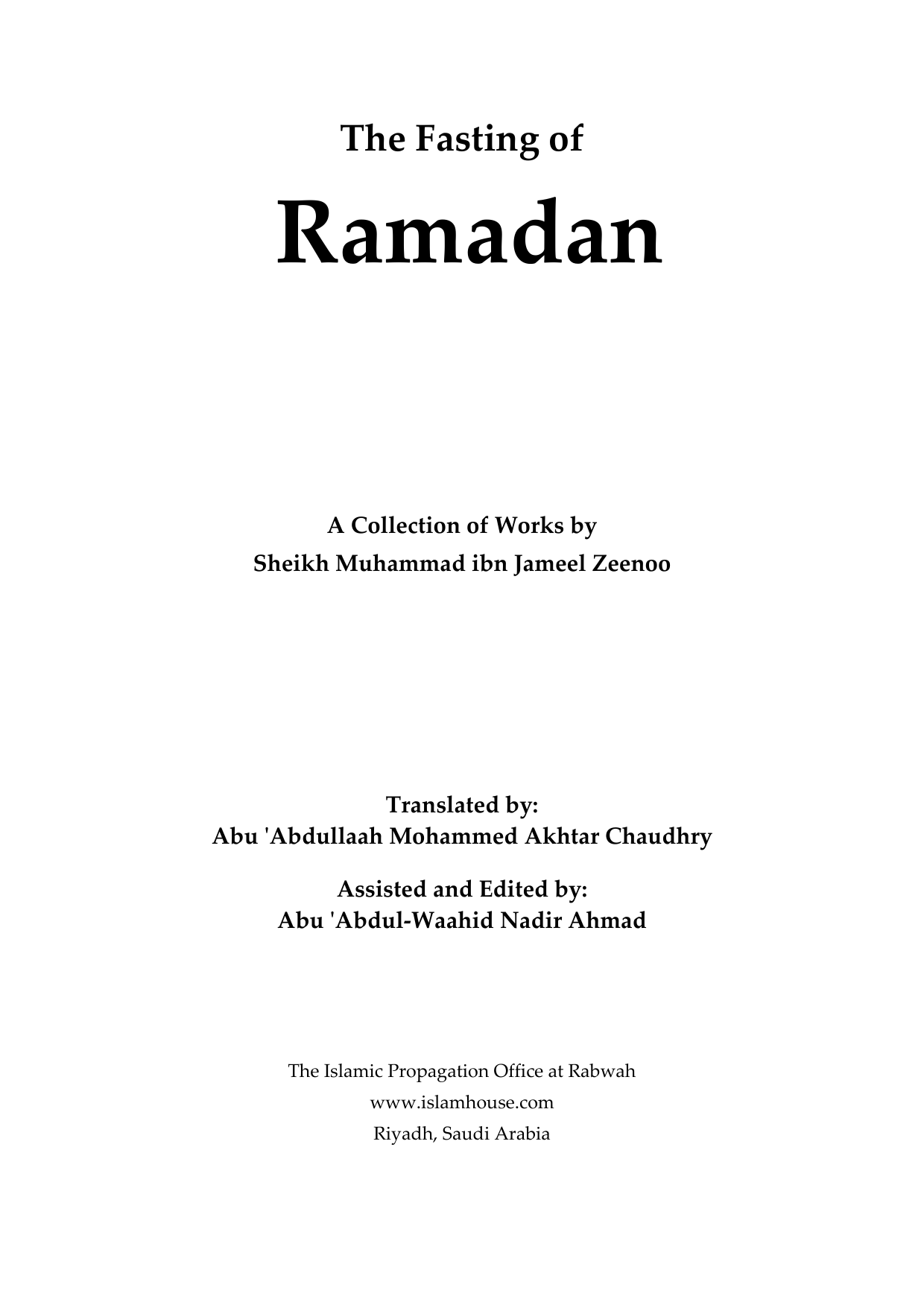 Ramadan