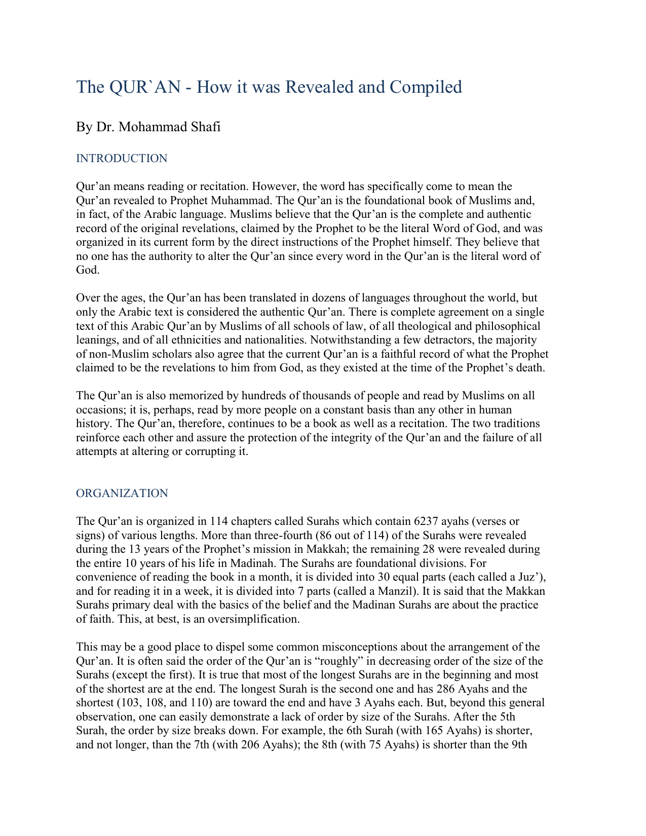 The Quran