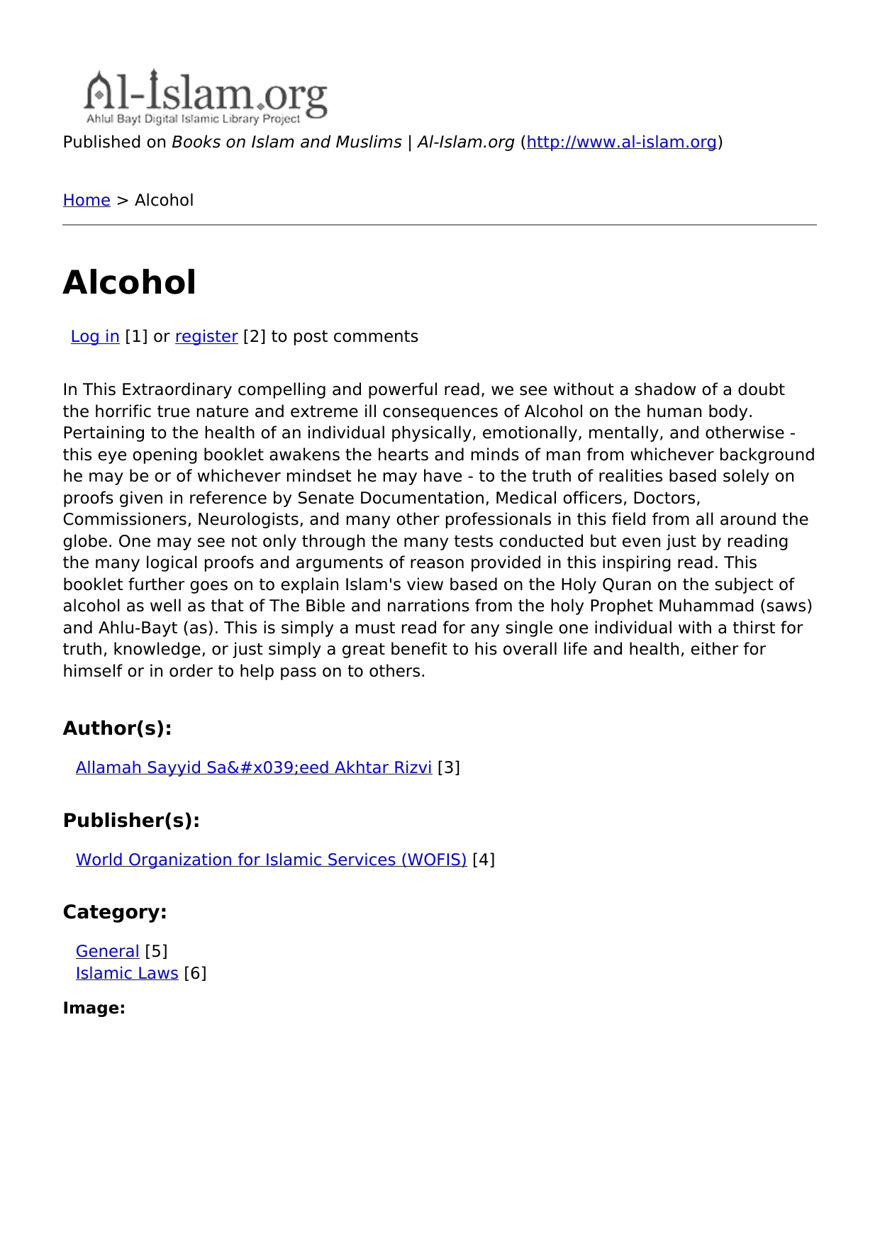 Alcohol