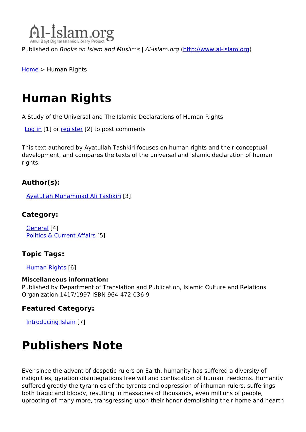 Human Rights