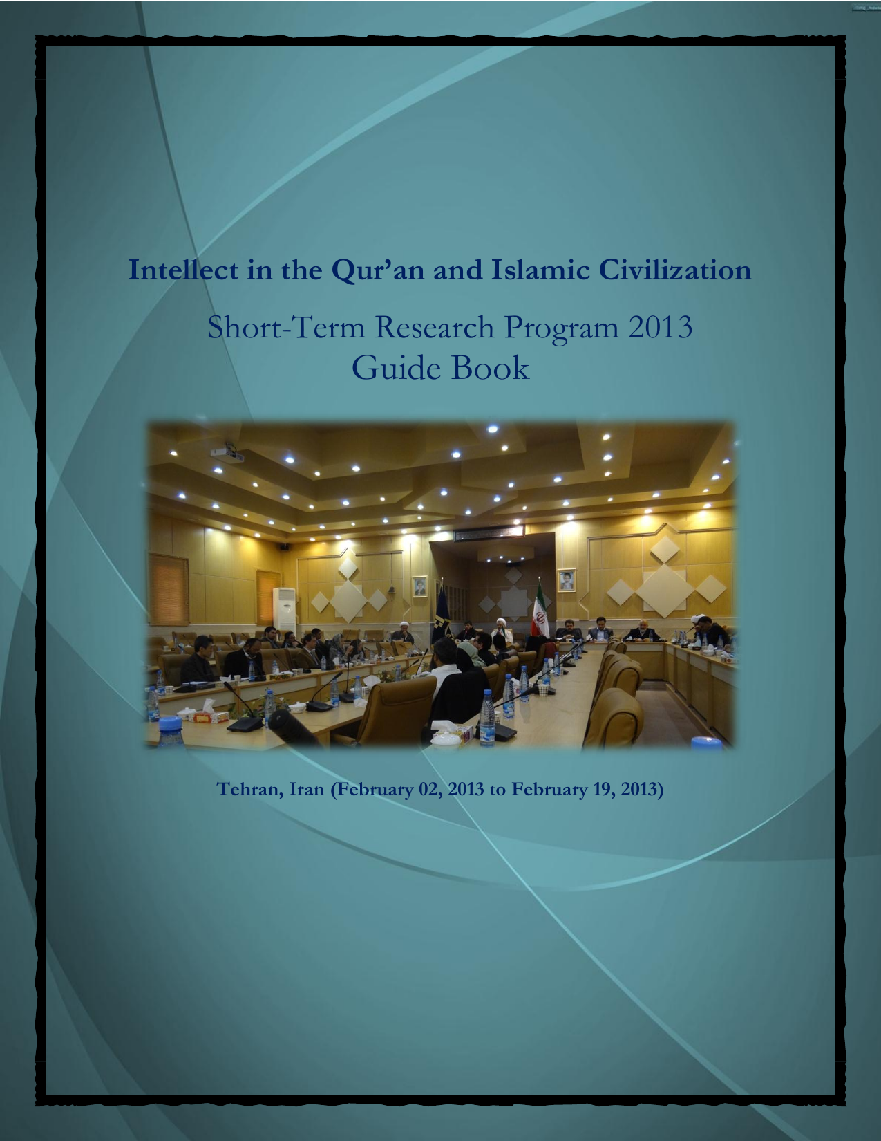 Intellect In The Qur‟an And Islamic Civilization