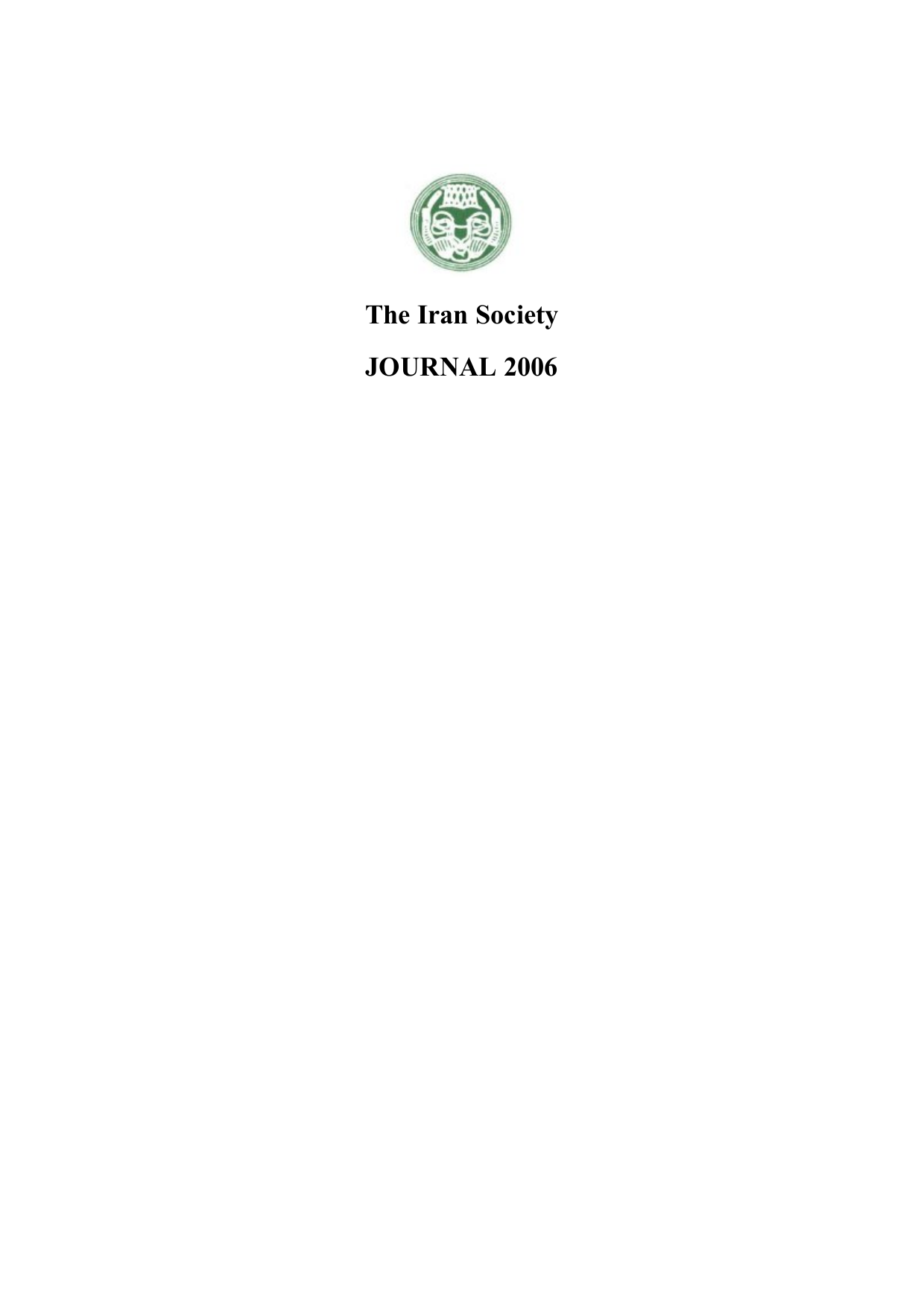 The Iran Society