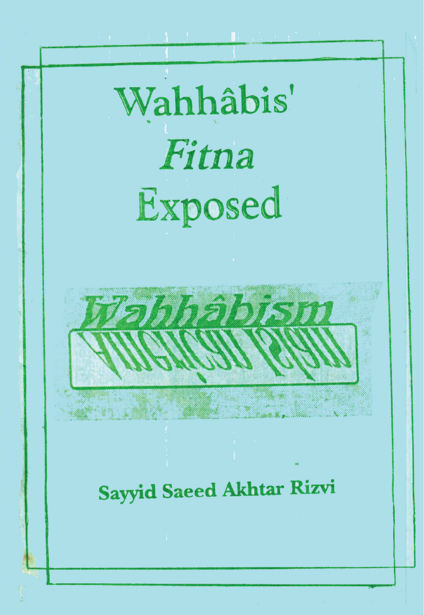 Wahhabis Fitna Exposed