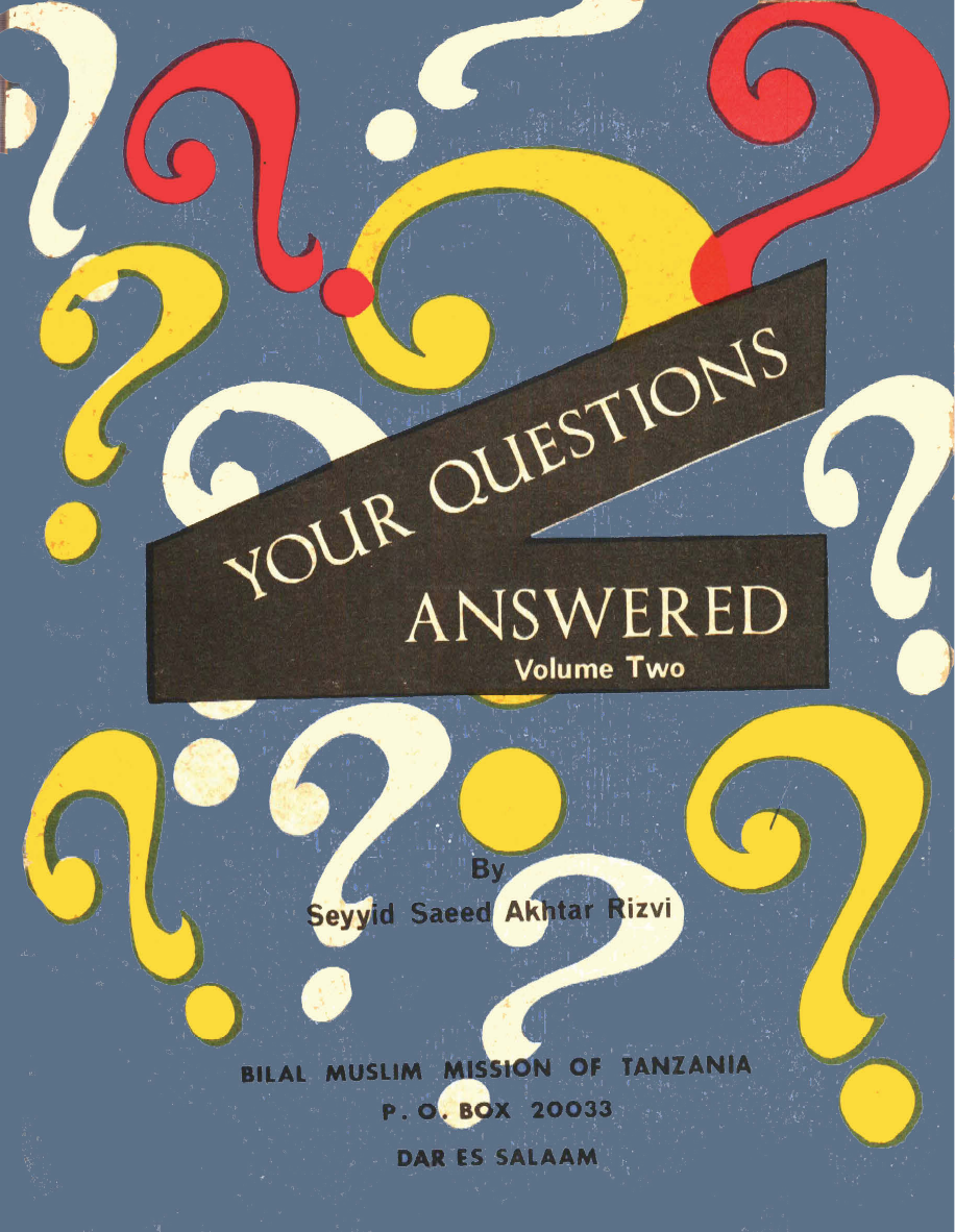 Your Questions Answered - Vol II
