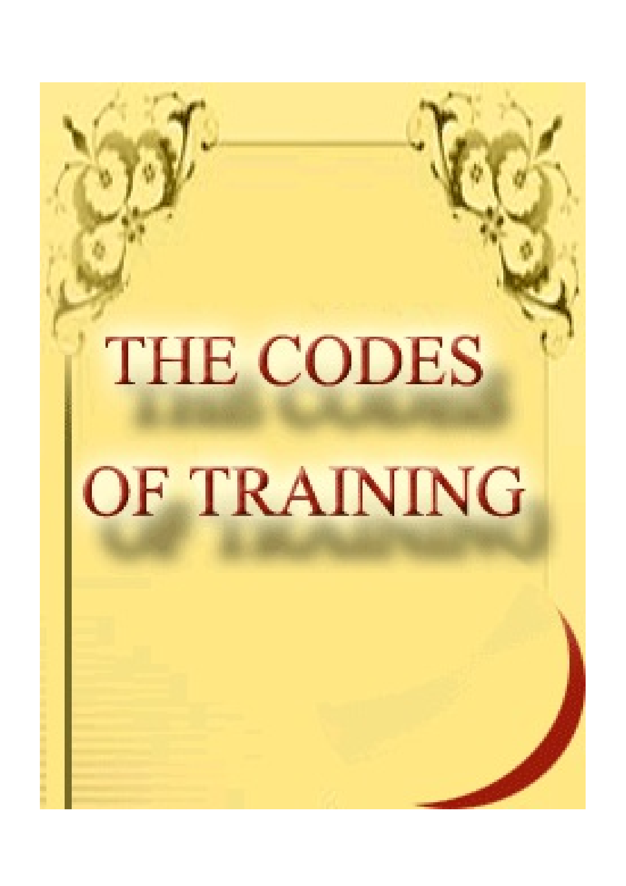 The Codes Of Training