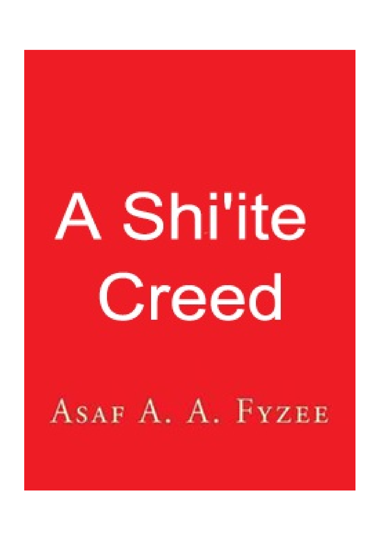 A Shiite Creed